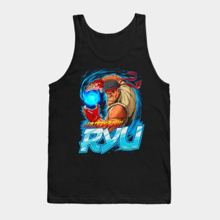 Ryu Video Game Fanart Tank Top